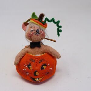 Annalee 3" Jack O' Lantern Mouse 1998